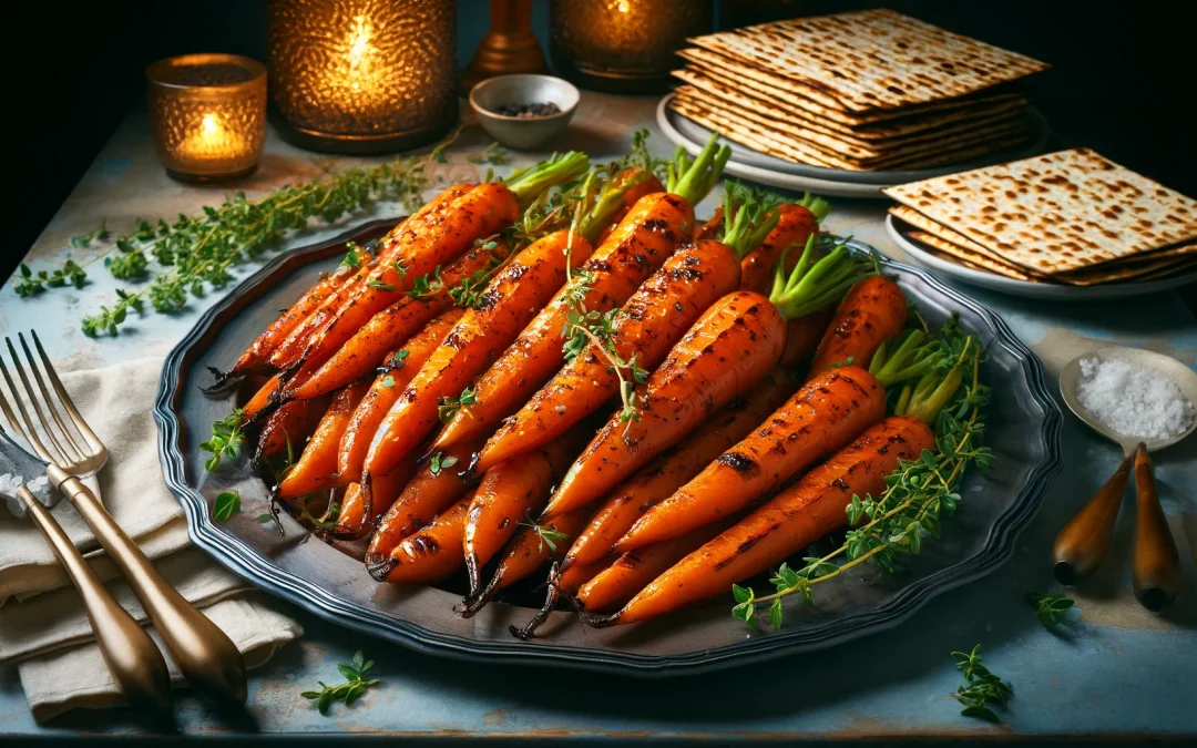 Balsamic Roasted Carrots
