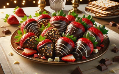 Chocolate-Dipped Strawberries