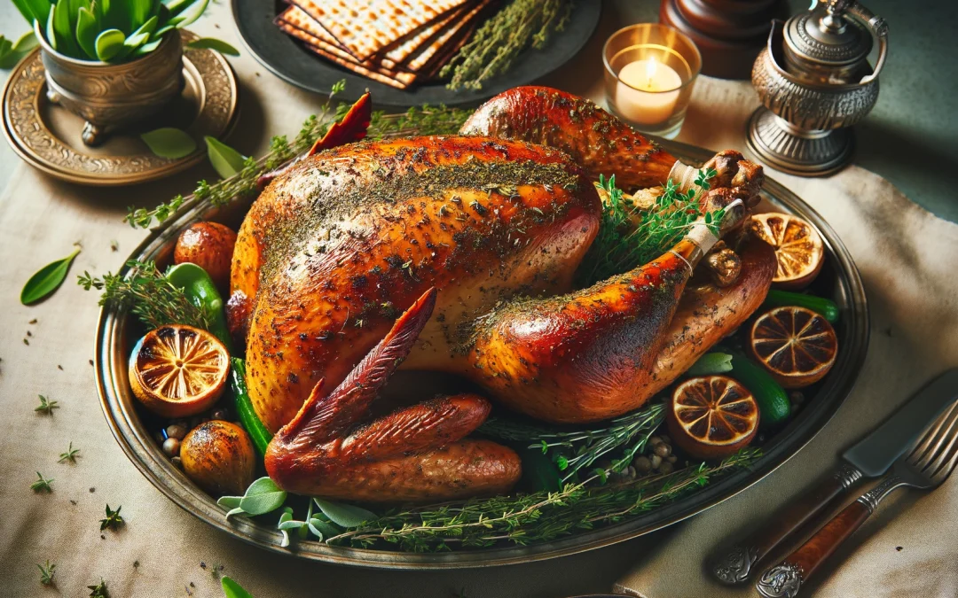 Roast Turkey with Herb Rub