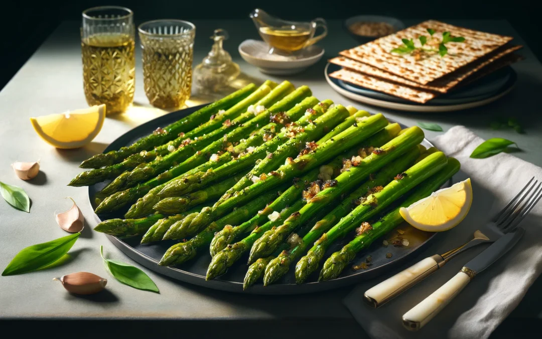Roasted Asparagus with Garlic and Olive Oil